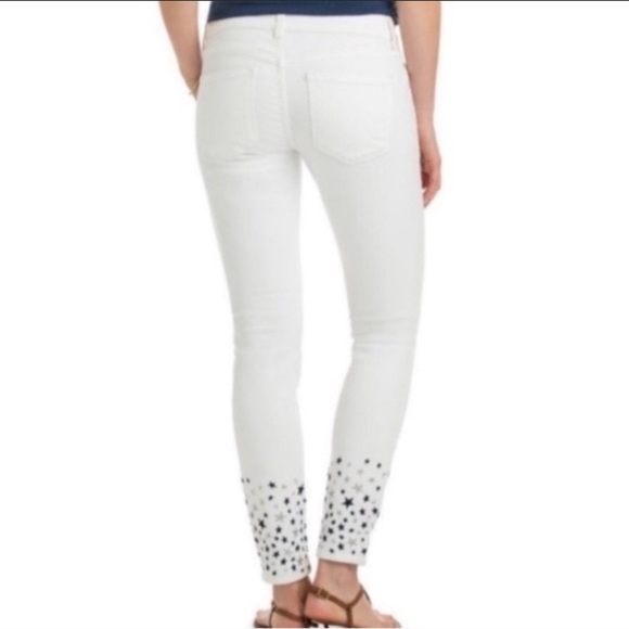 🎉HP🎉NWT Vineyard vines white denim pants, size 2 - Picture 2 of 5